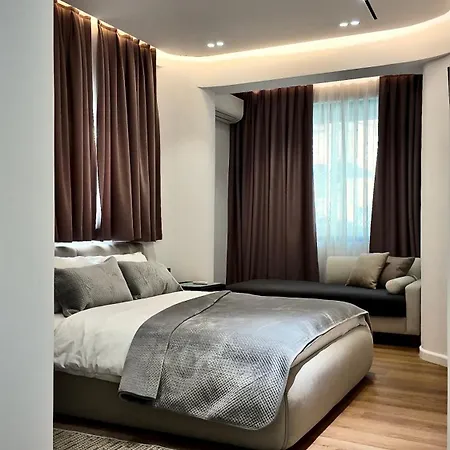 公寓 Fivenco - Private W King Bed Modern 地拉那
