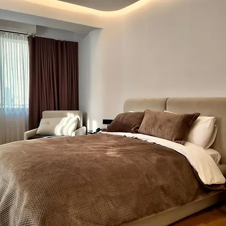 Lägenhet Fivenco - Private W King Bed Modern Tirana
